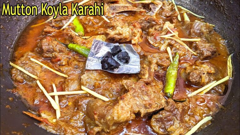 Delicious Koyla Karahi: A Wonderful Twist on Traditional Flavors