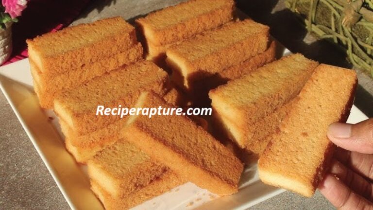 How to Make Cake Rusks at Home – Bakery Style