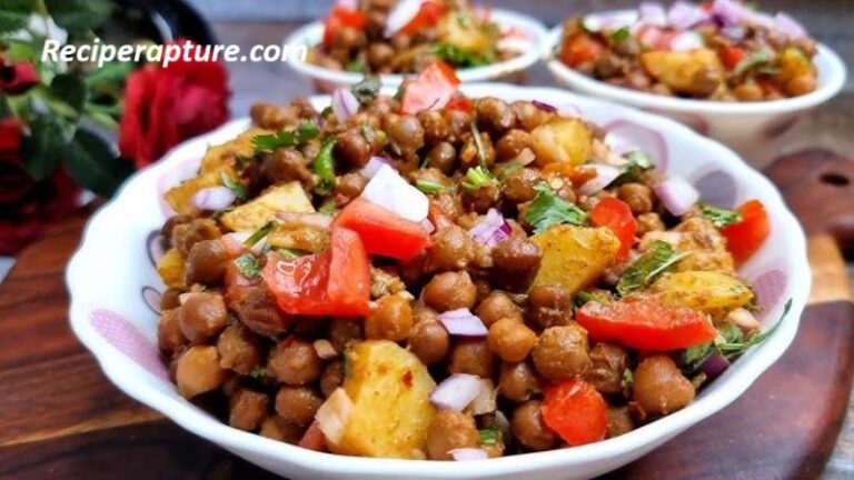 Chana Chaat with Tamarind Chutney | Easy & Flavorful Pakistani Snack