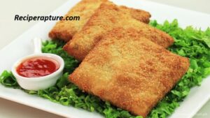 Crispy Box Patties – Chicken White Sauce Snack Squares