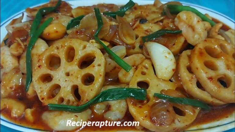 Beh Ki Sabzi Recipe – Traditional Lotus Root Curry
