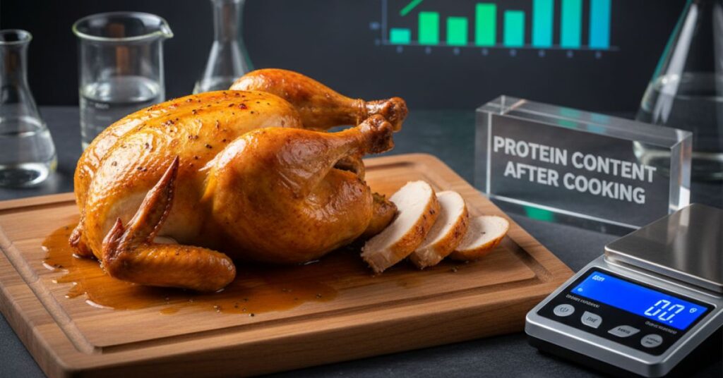 Protein Content After Cooking