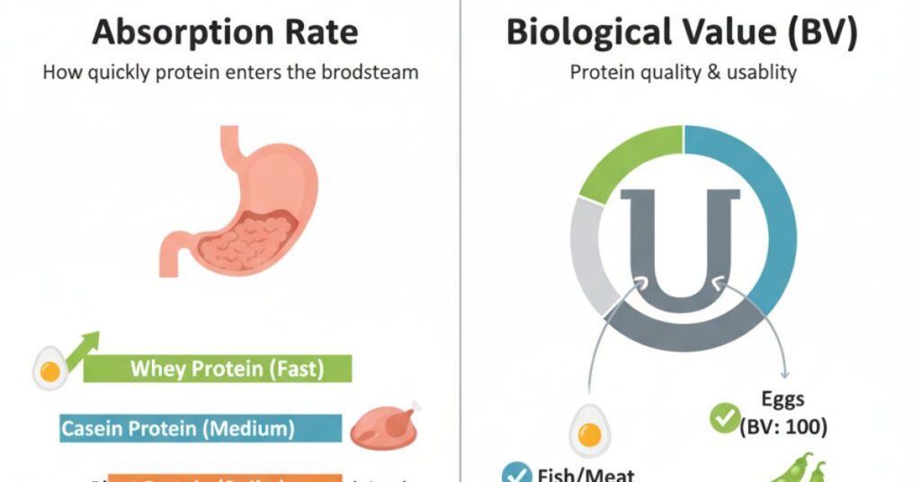 Protein Absorption & Bioavailability
