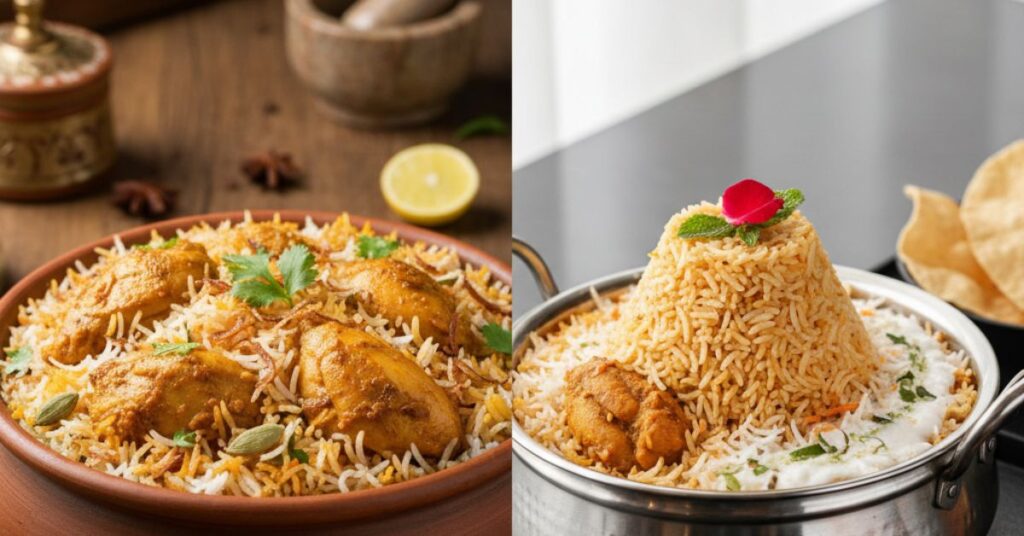 Case Study Homemade vs Restaurant Chicken Biryani