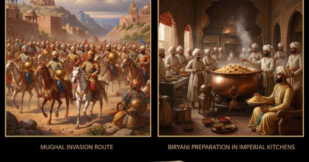 Arrival in the Indian Subcontinent