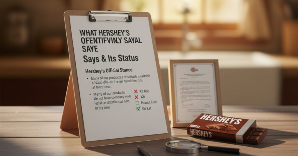 What Hershey Officially Says & Its Status