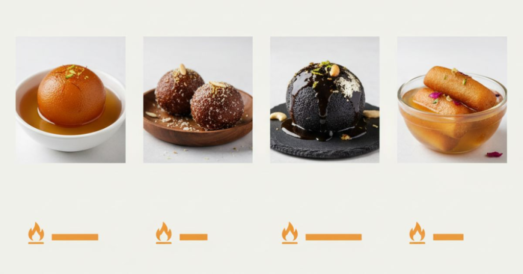 Calories in Different Types of Gulab Jamun