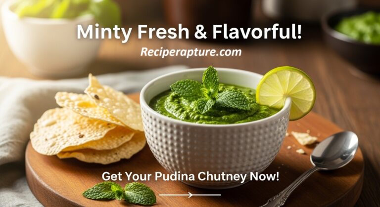 How to Make Mint Chutney (Pudina Chutney)
