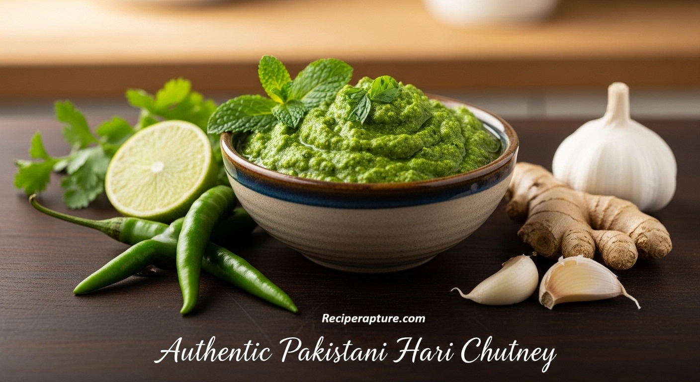 Chutney Green Recipe | Authentic Pakistani Hari Chutney