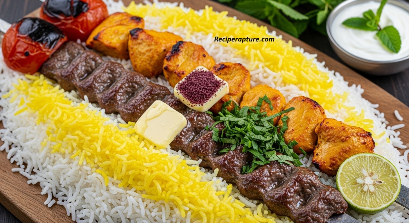 Authentic Chullu Kabab Recipe – Juicy Persian-Style Grilled Kababs