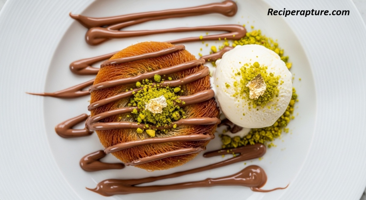 Dubai Chocolate Kunafa | A Crispy and Creamy