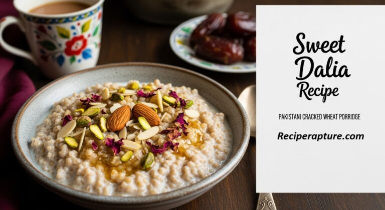 Sweet Dalia Recipe | Pakistani Cracked Wheat Porridge