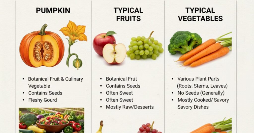 How Does Pumpkin Compare to Other Fruits and Vegetables?