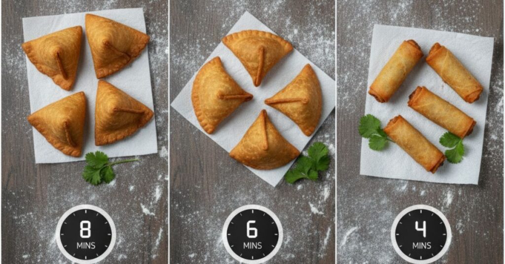 Cooking Time Comparison for Folding Styles