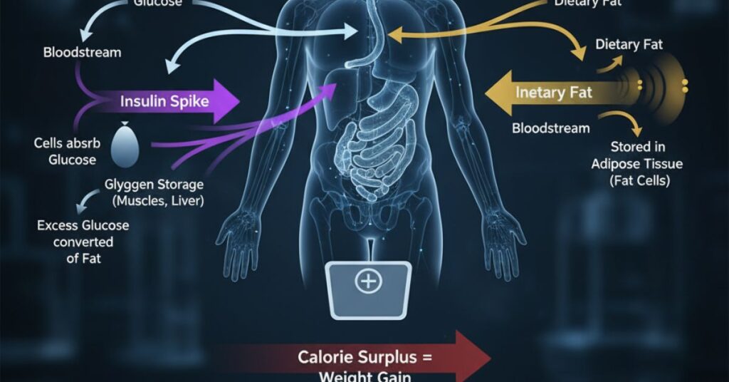 Sugar, Fat & Weight Gain Mechanism
