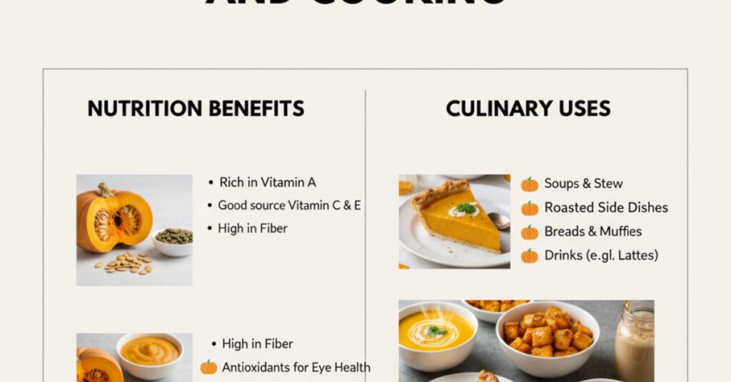 Pumpkin in Nutrition and Cooking