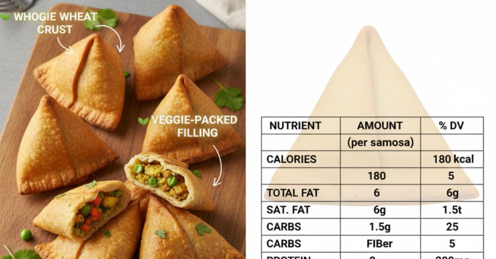 Nutritional Profile of a Baked Samosa