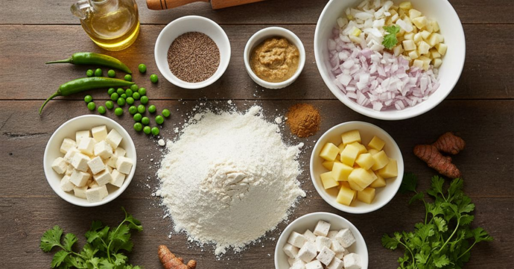 Samosa Basics Ingredients Overview