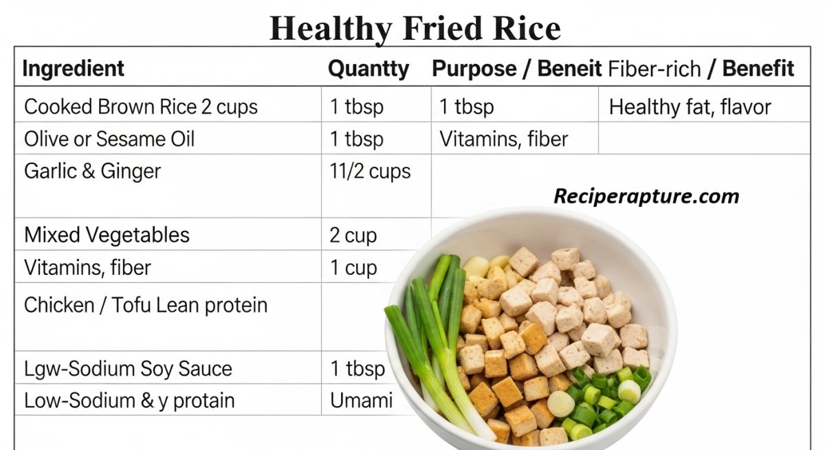 Is Fried Rice Good for You? | Healthy Recipe Guide - RecipeRapture