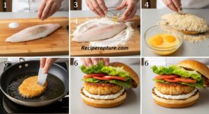 Fish Burger | Crispy, Flavorful, and Easy to Make