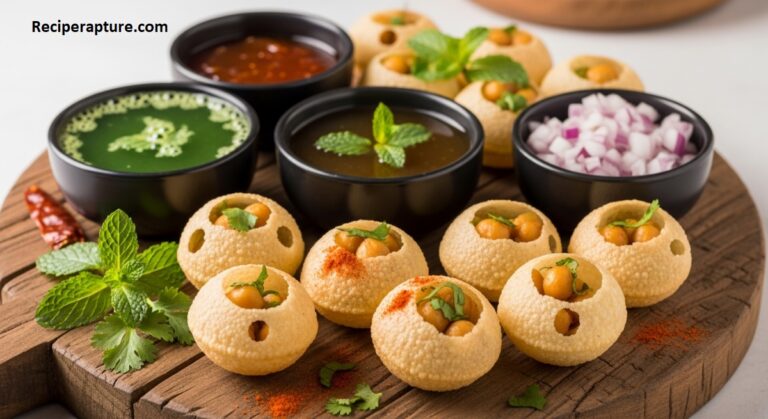 GolGappa Recipe | Crispy Bites with Spicy Water