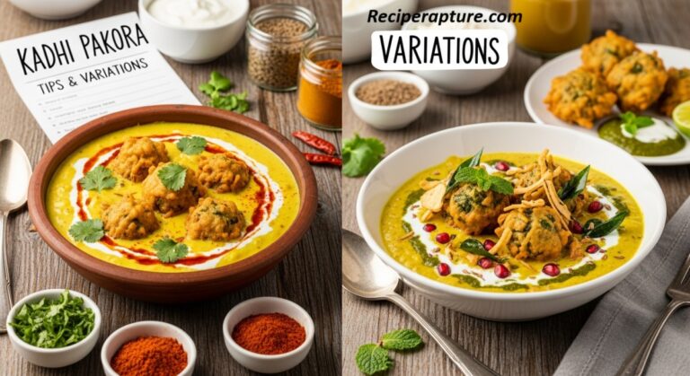 Kadhi Pakora | Delicious Yogurt Curry & Fritters