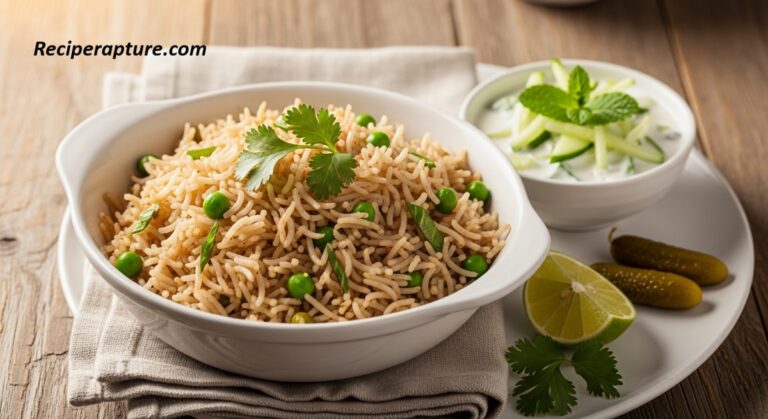 Pakistani Matar Pulao – One-Pot Peas and Basmati Rice
