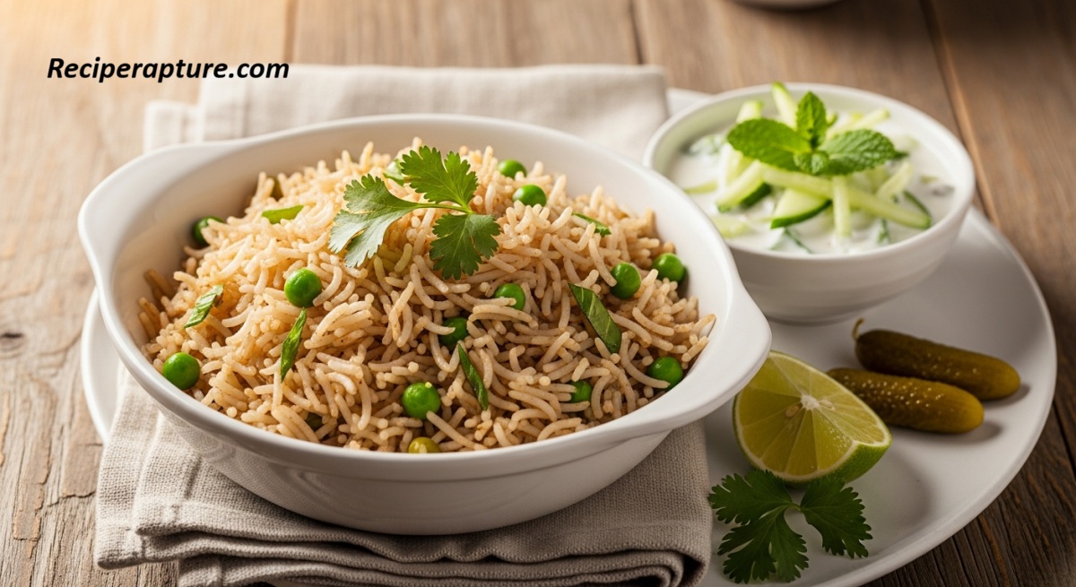 Pakistani Matar Pulao – One-Pot Peas and Basmati Rice