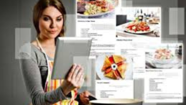 Online services for sharing and saving recipes